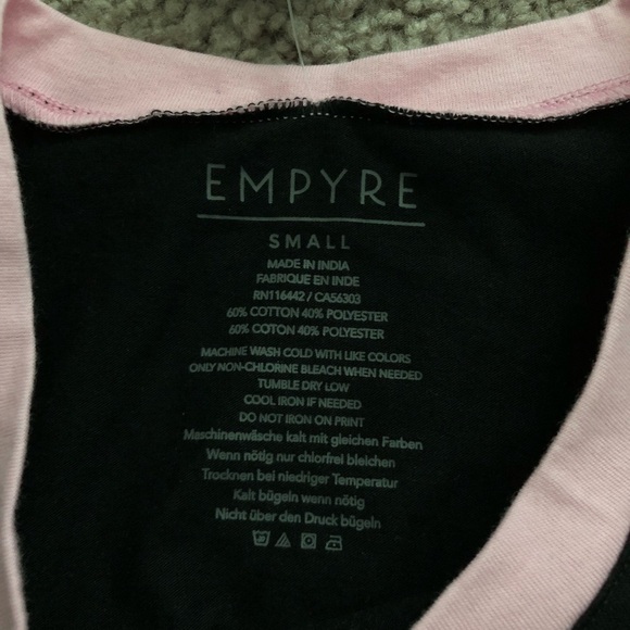 Emprye Not Today Raglan Tee Womens S - Picture 6 of 8